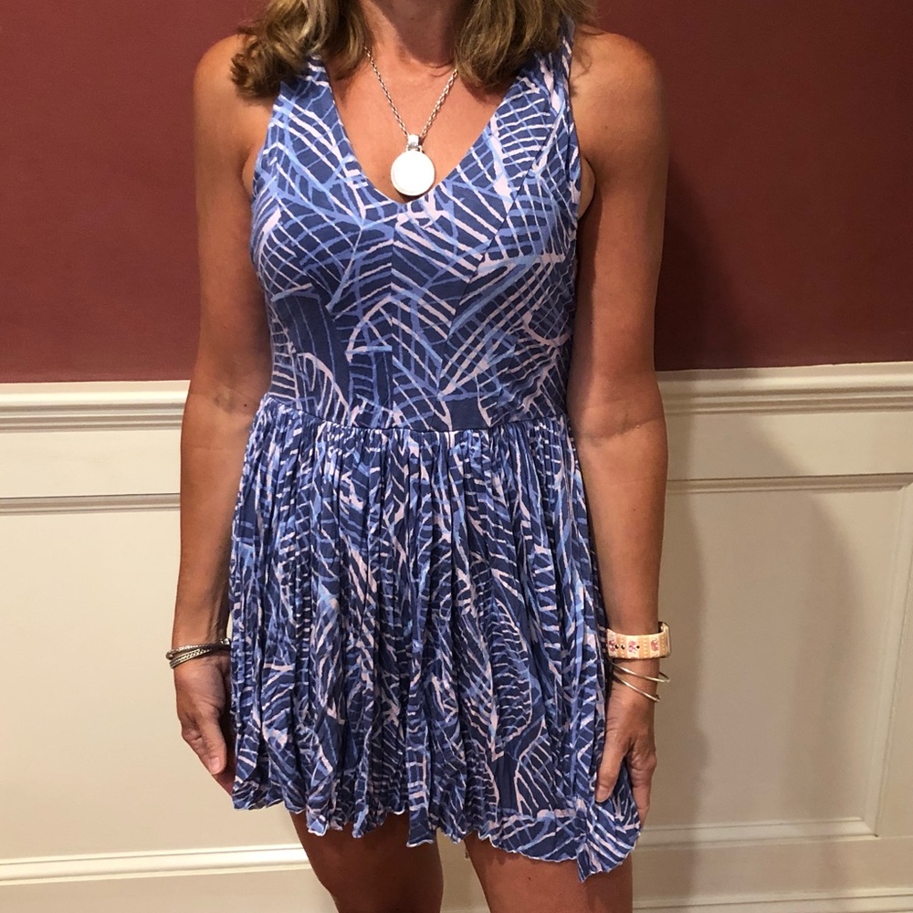 Purple patterned romper urban outfitters